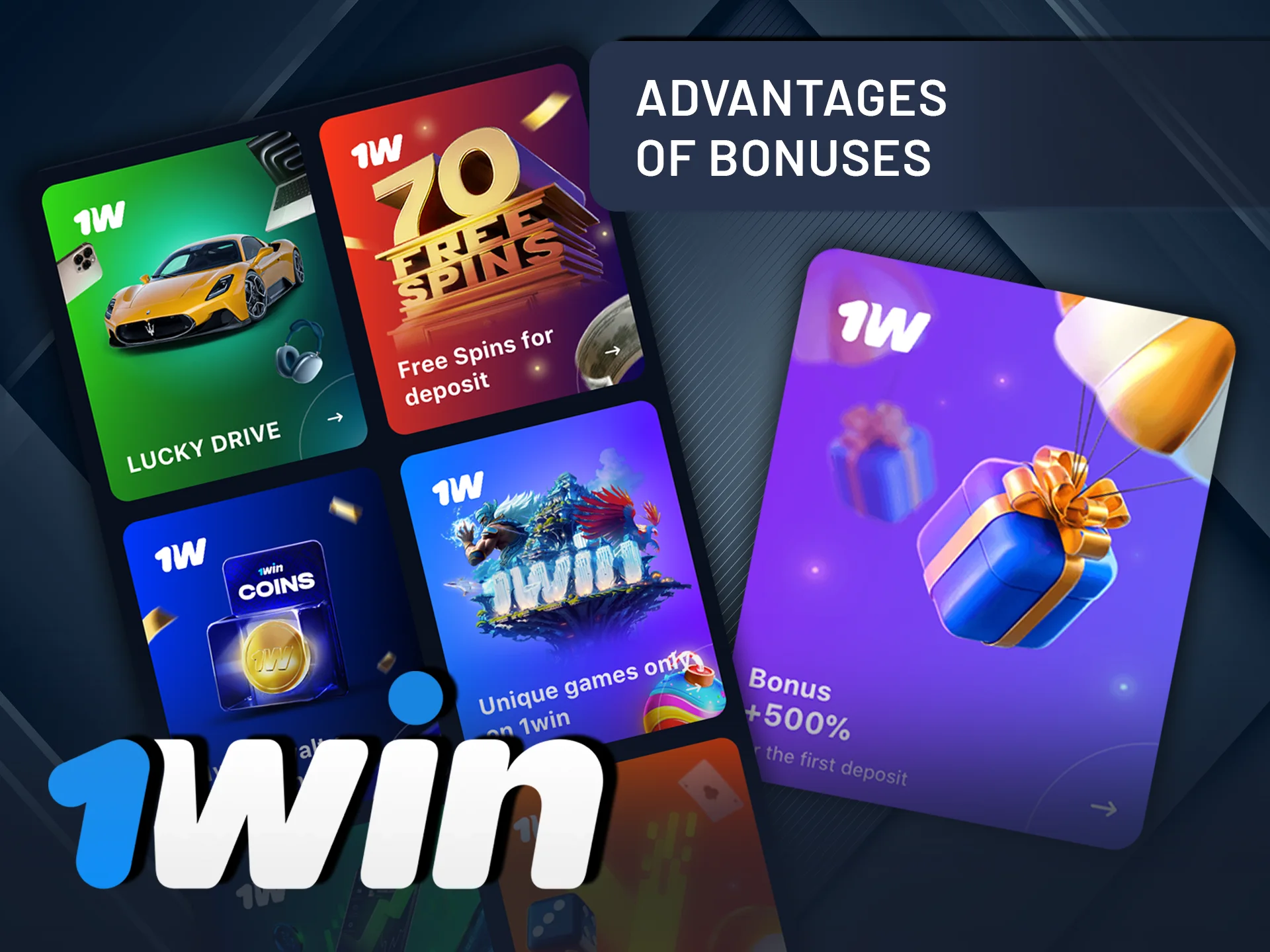 Discover the advantages of 1Win bonus offers.