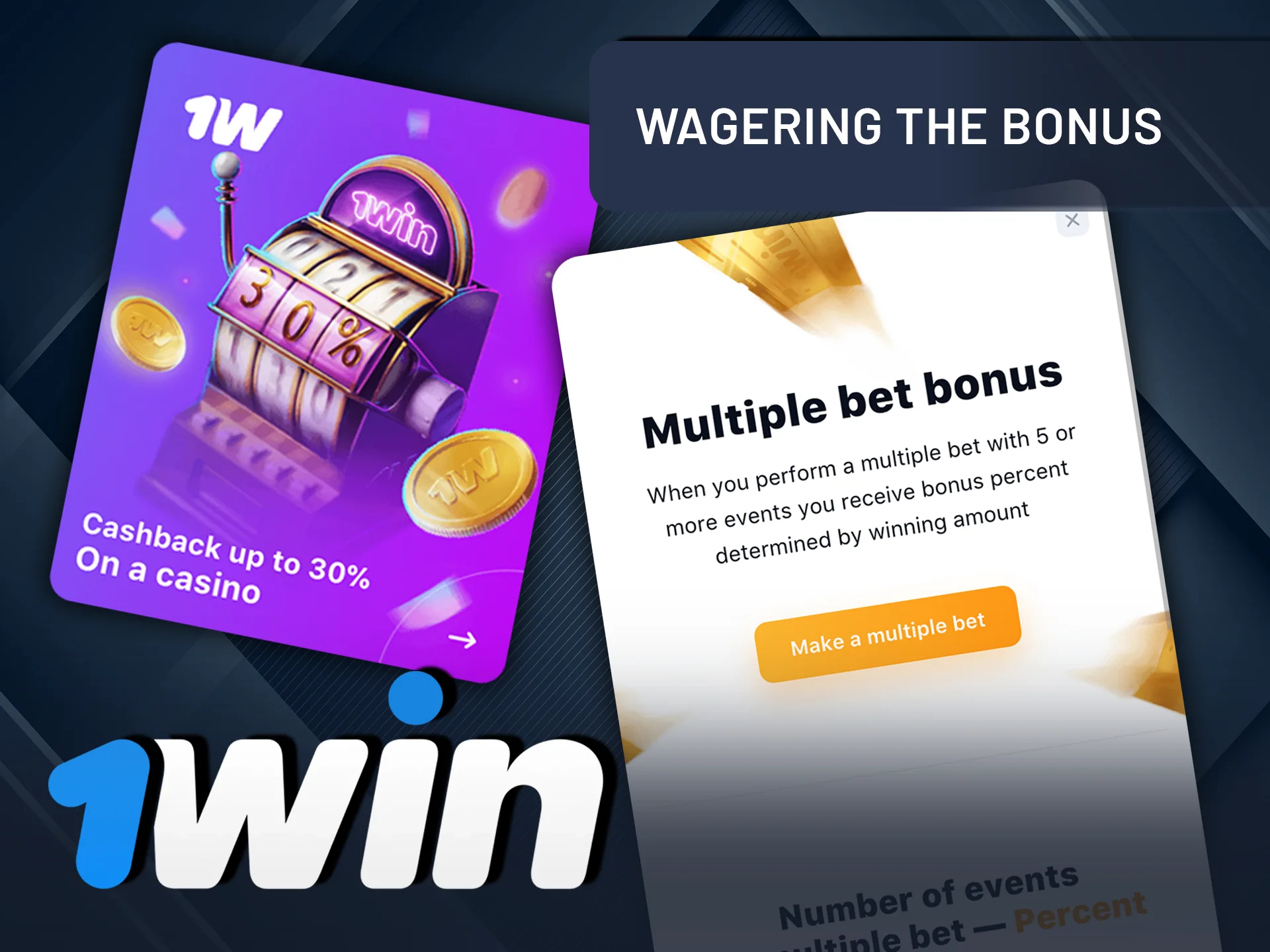 Meet the wagering requirements for 1Win bonuses.