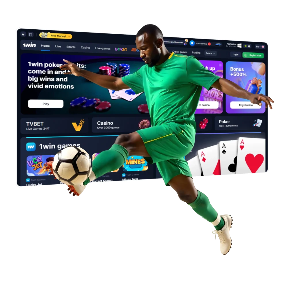 Visit the most popular offical website 1win in Kenya.